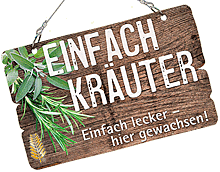 Logo einfach Kräuter - Häussermann - Stauden und Gehölze